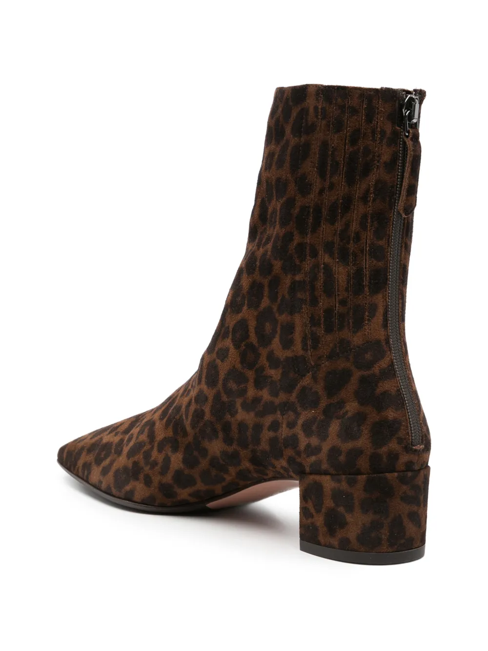 Aquazzura leopard-print ankle boots Bruin