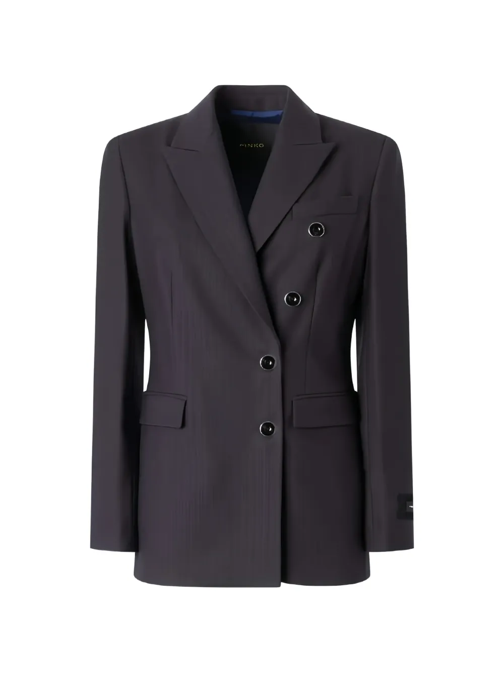 PINKO pinstripe double-breasted blazer - Blu