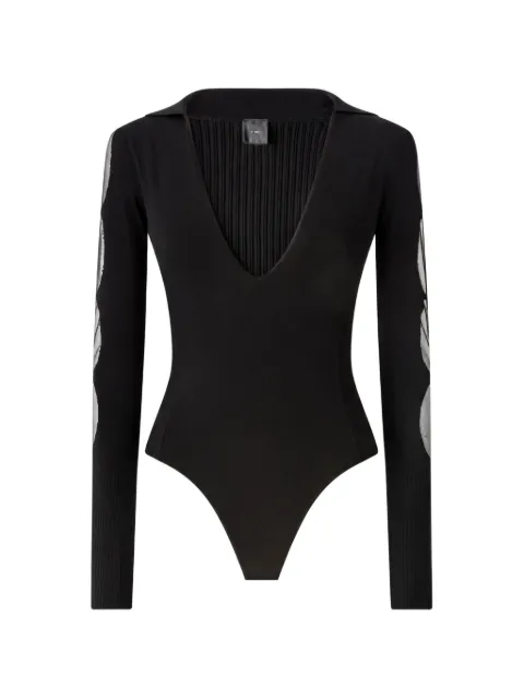 PINKO bodysuit with sheer details