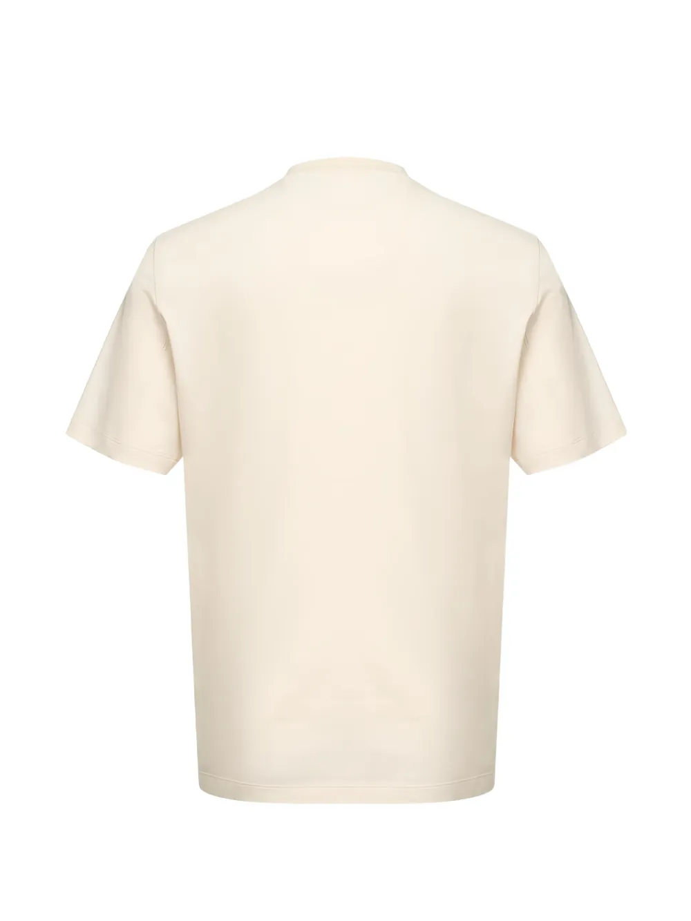 Brunello Cucinelli T-shirt met borduurwerk Beige