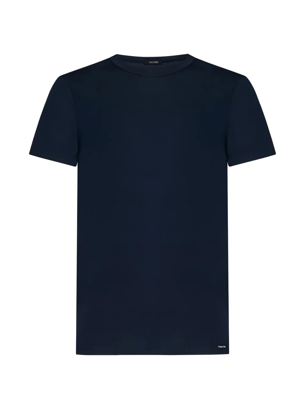 TOM FORD crew-neck short-sleeve T-shirt - Blu