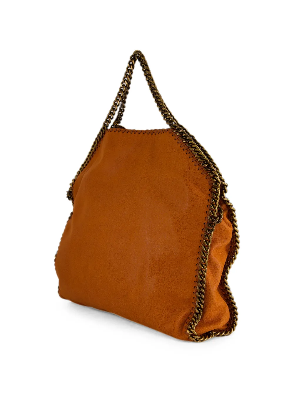 Stella McCartney Falabella shopper met ketting Oranje