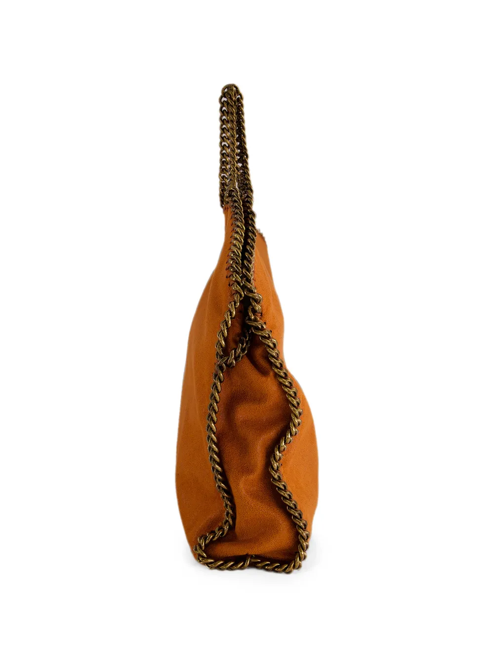 Stella McCartney Falabella shopper met ketting Oranje