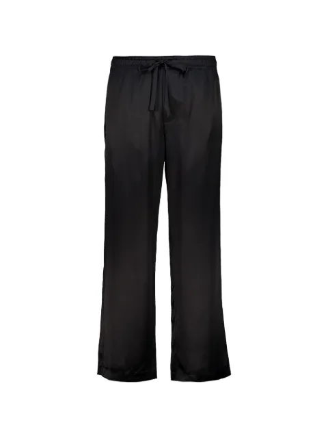 COMMAS drawstring-waist wide-leg trousers