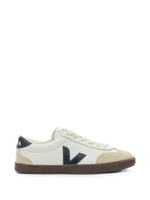 VEJA Volley logo-patch panelled low-top sneakers
