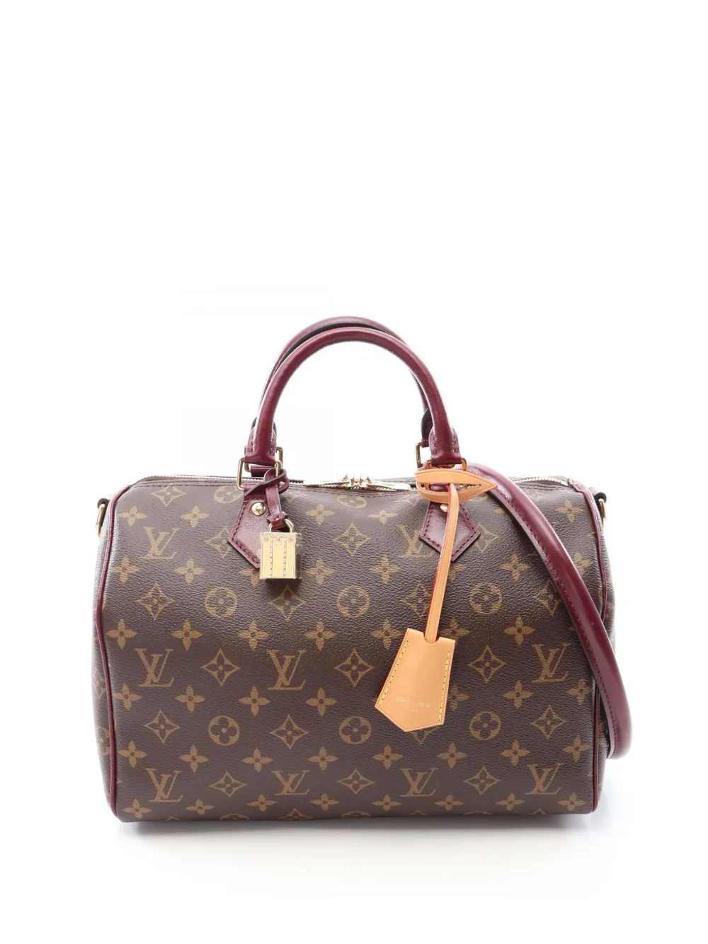 Louis Vuitton Pre-Owned 2026 Monogram Speedy 30 Soft Celebration boston bag - Marrone