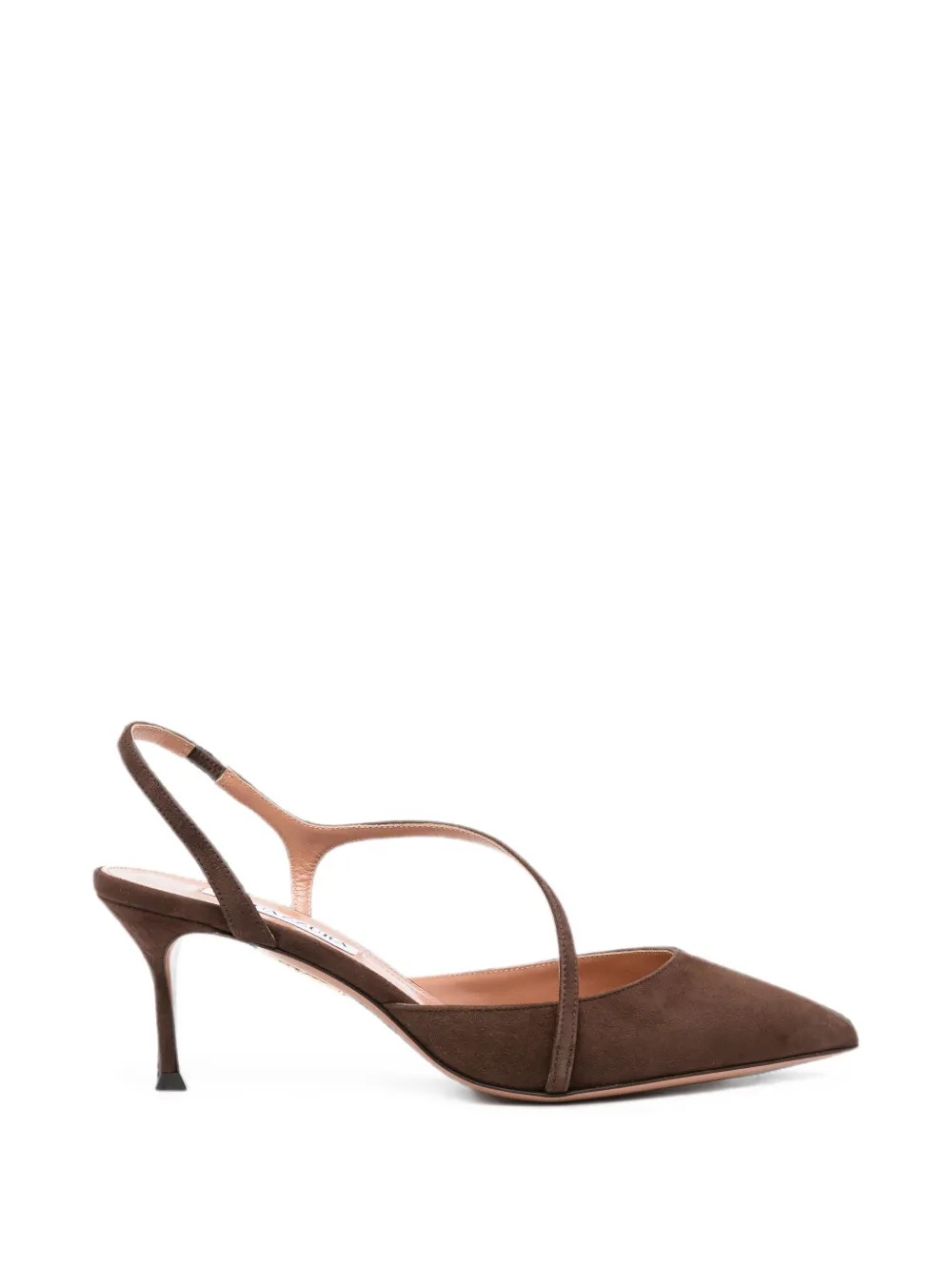 Aquazzura pointed-toe slingback pumps Bruin