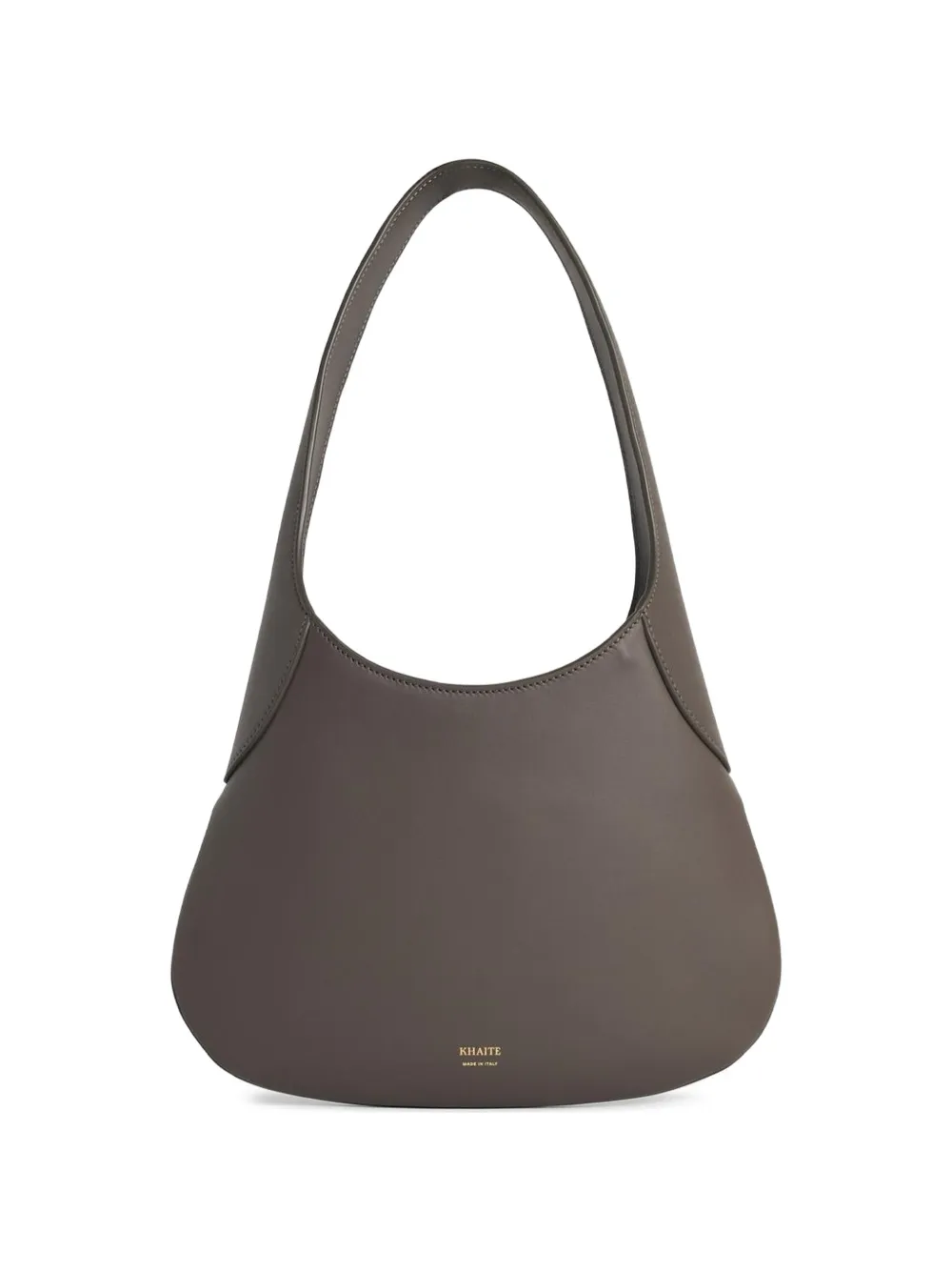 KHAITE Joan leather shoulder bag - Marrone