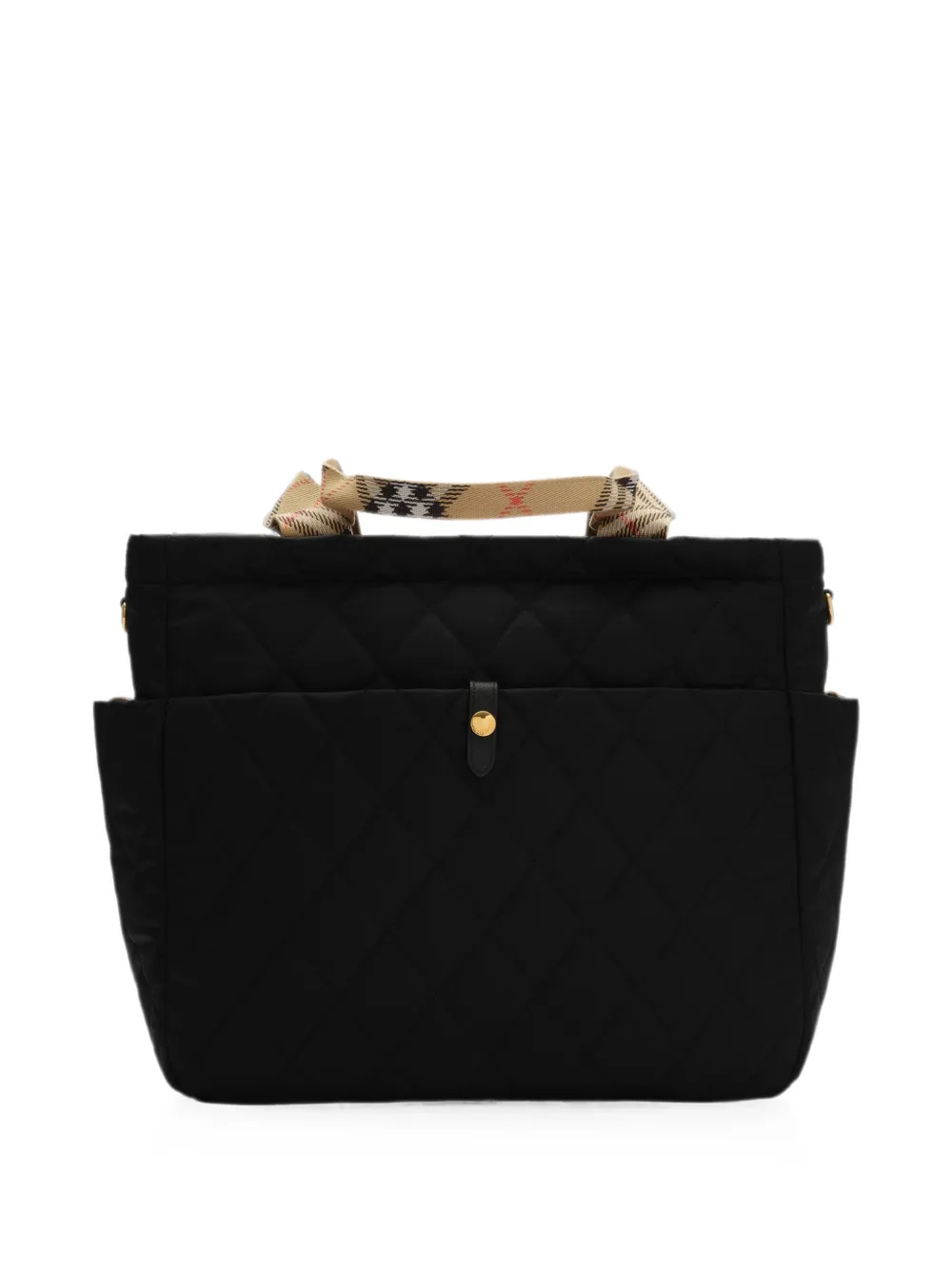 Burberry Kids Gewatteerde luiertas Zwart
