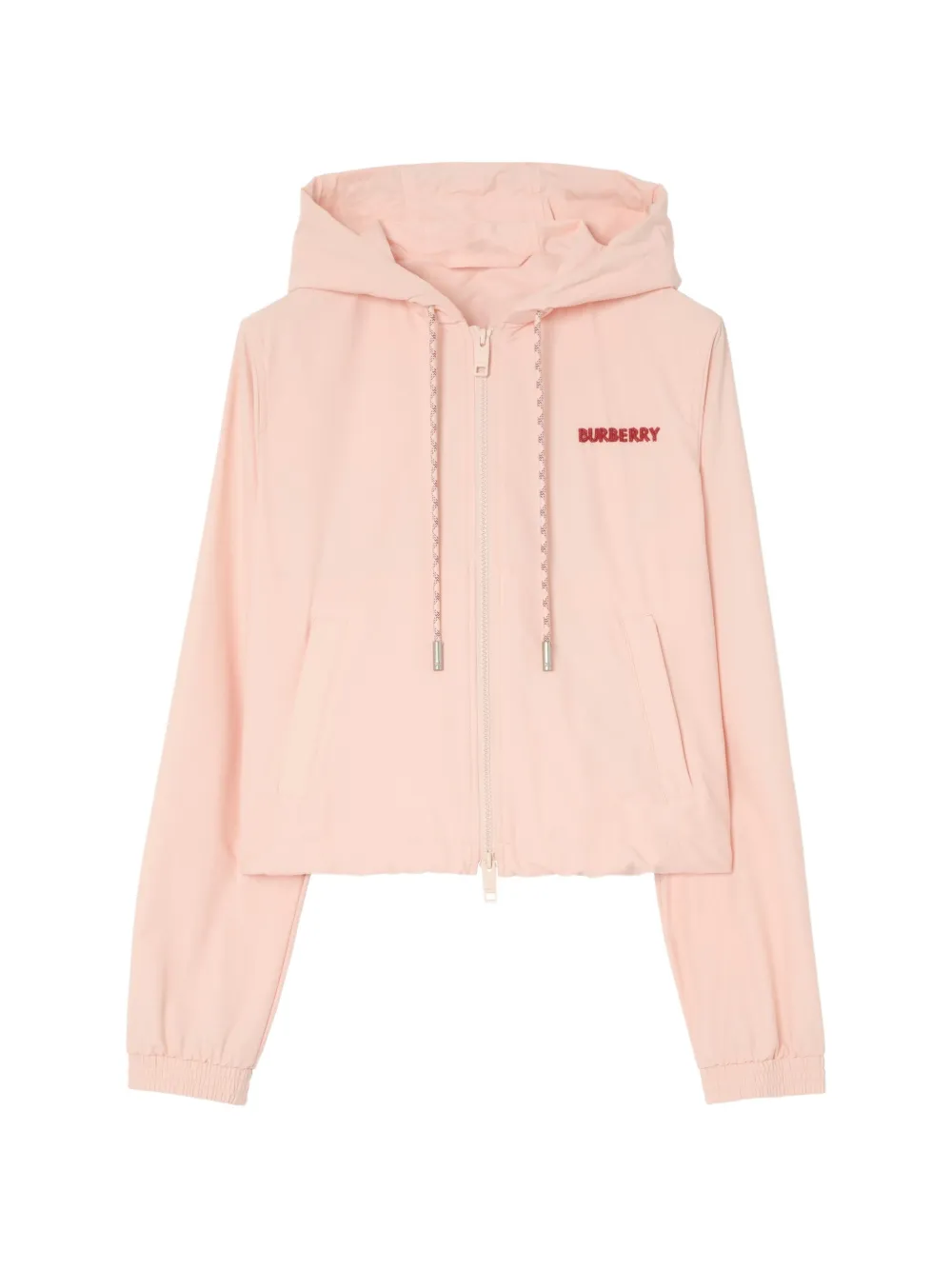 Burberry Heart Knight stretch nylon hooded jacket - Rosa