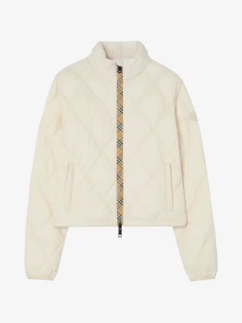 Burberry Checker-tape quilted nylon Bramford jacket
