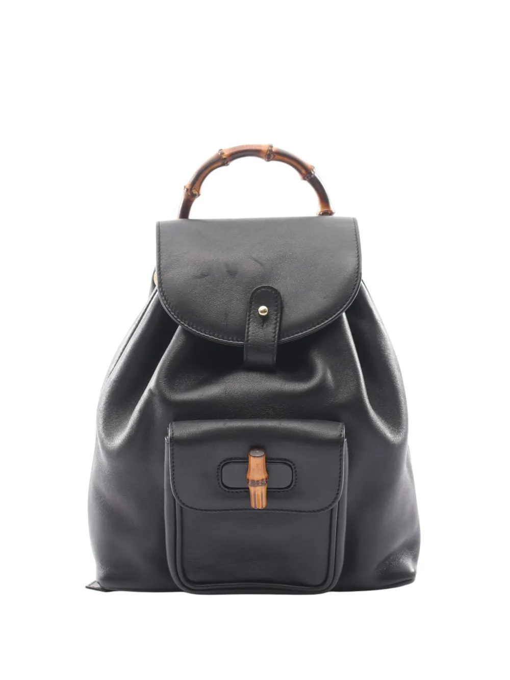 Gucci Pre-Owned 20th Century Mini Bamboo backpack - Nero