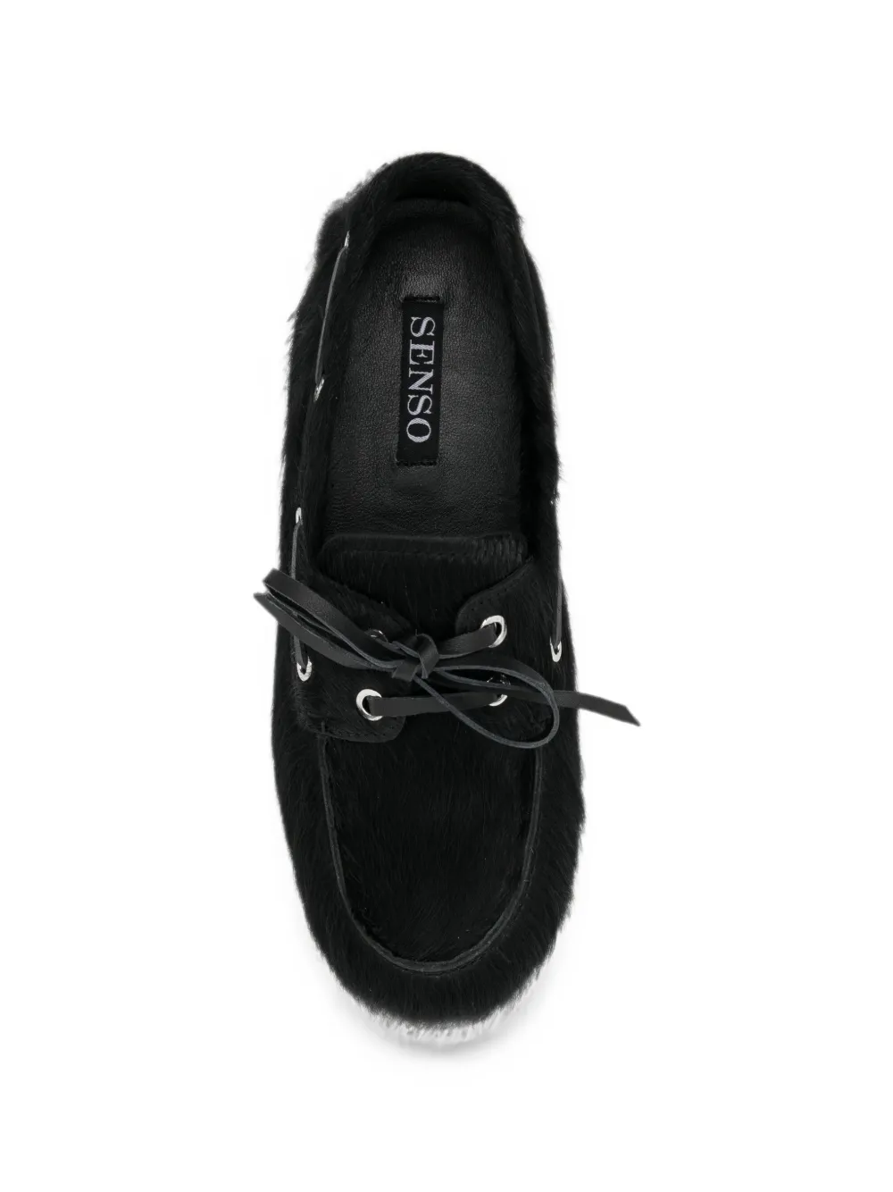 Senso Bateau IV boat shoes Zwart