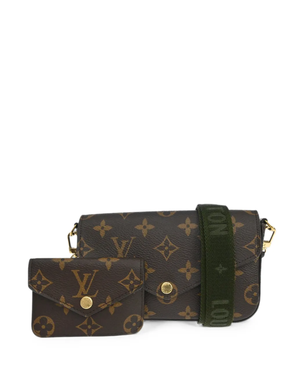 Louis Vuitton Pre-Owned 2010-2020s Felicie Monogram-pattern shoulder bag - Marrone
