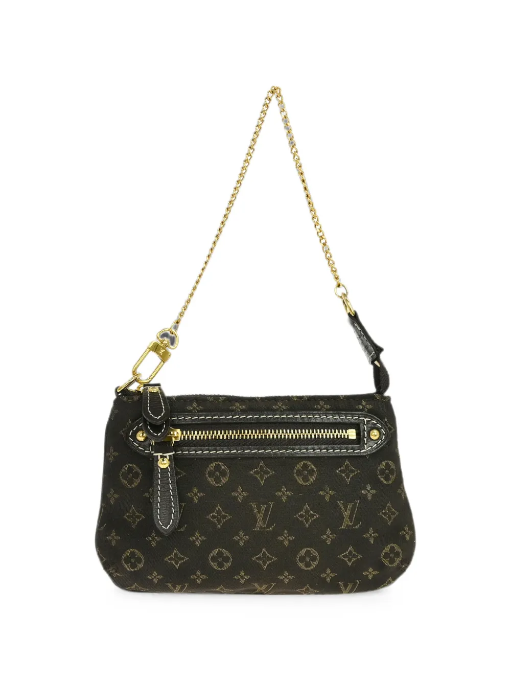 Louis Vuitton Pre-Owned 2010 mini Run Pochette Monogram bag - Marrone