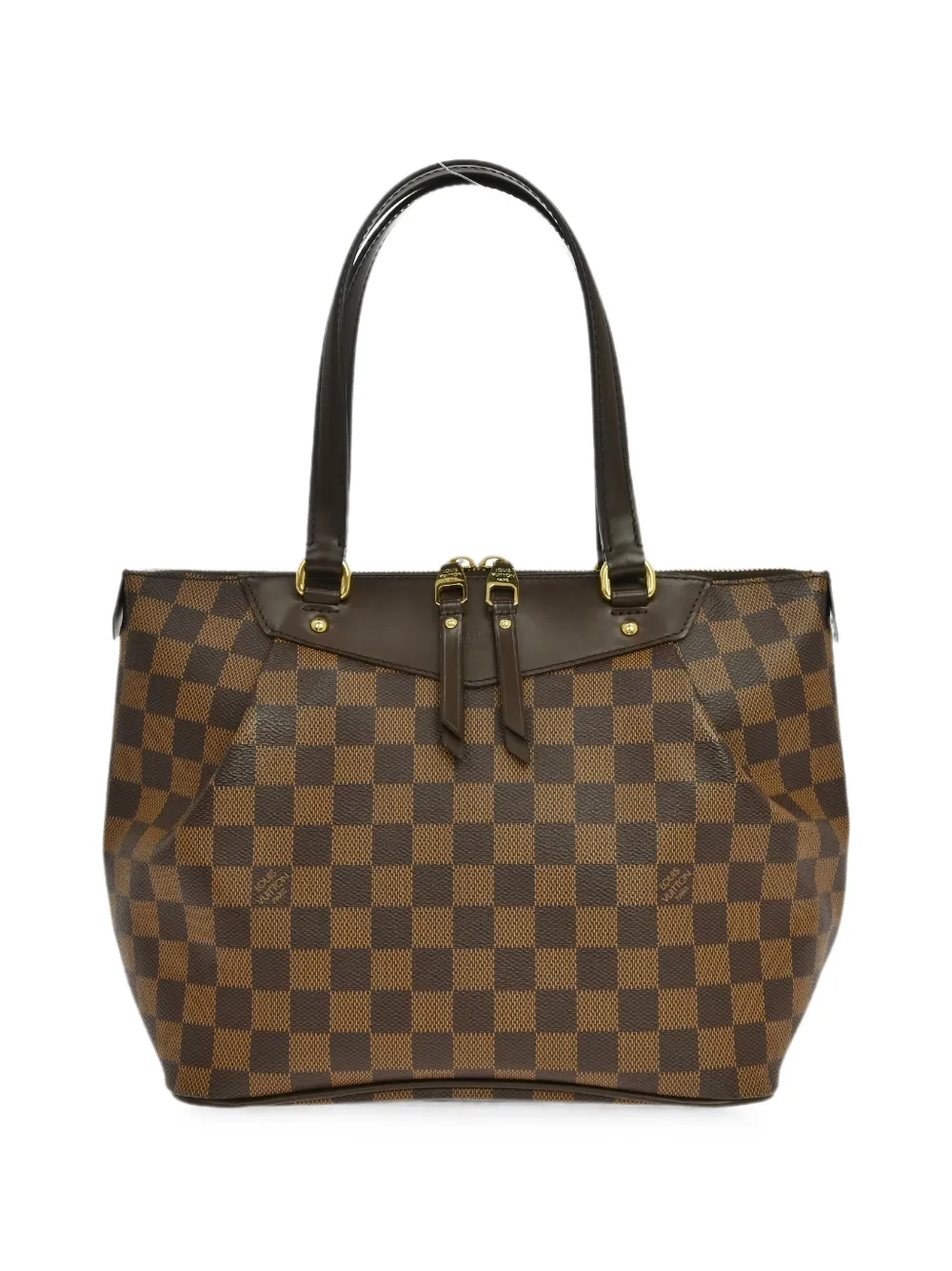 Louis Vuitton Pre-Owned 2011 GM Westminster Damier shoulder bag - Braun