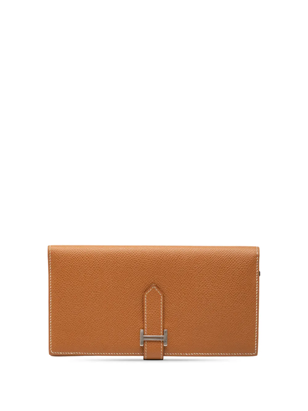 Hermès Pre-Owned 2020 Epsom Bearn Wallet long wallets - Marrone
