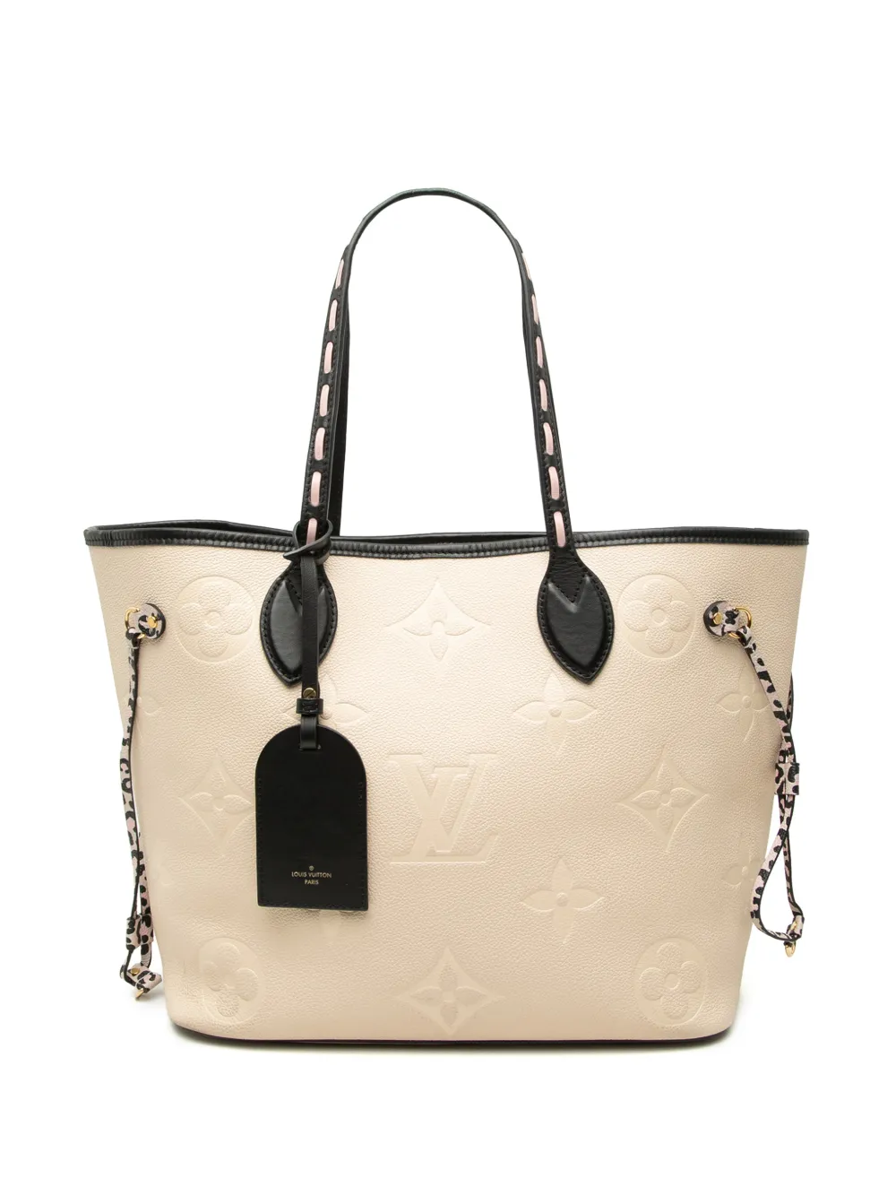 Louis Vuitton Pre-Owned 2021-2026 Monogram Empreinte Wild At Heart Neverfull MM tote bag - Bianco