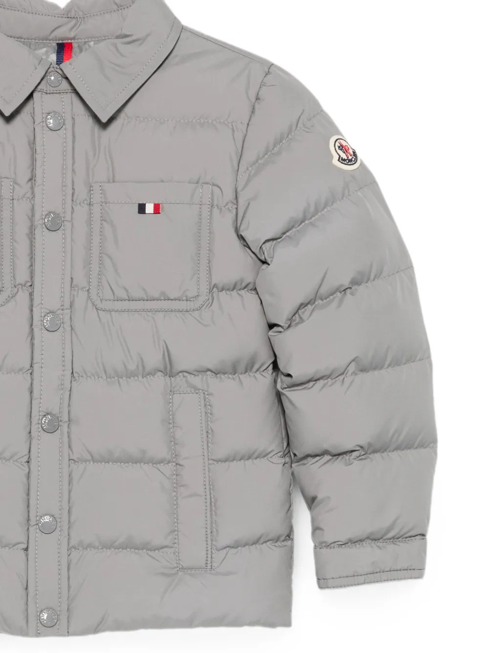 Moncler Enfant Kaelen gewatteerd jack Grijs