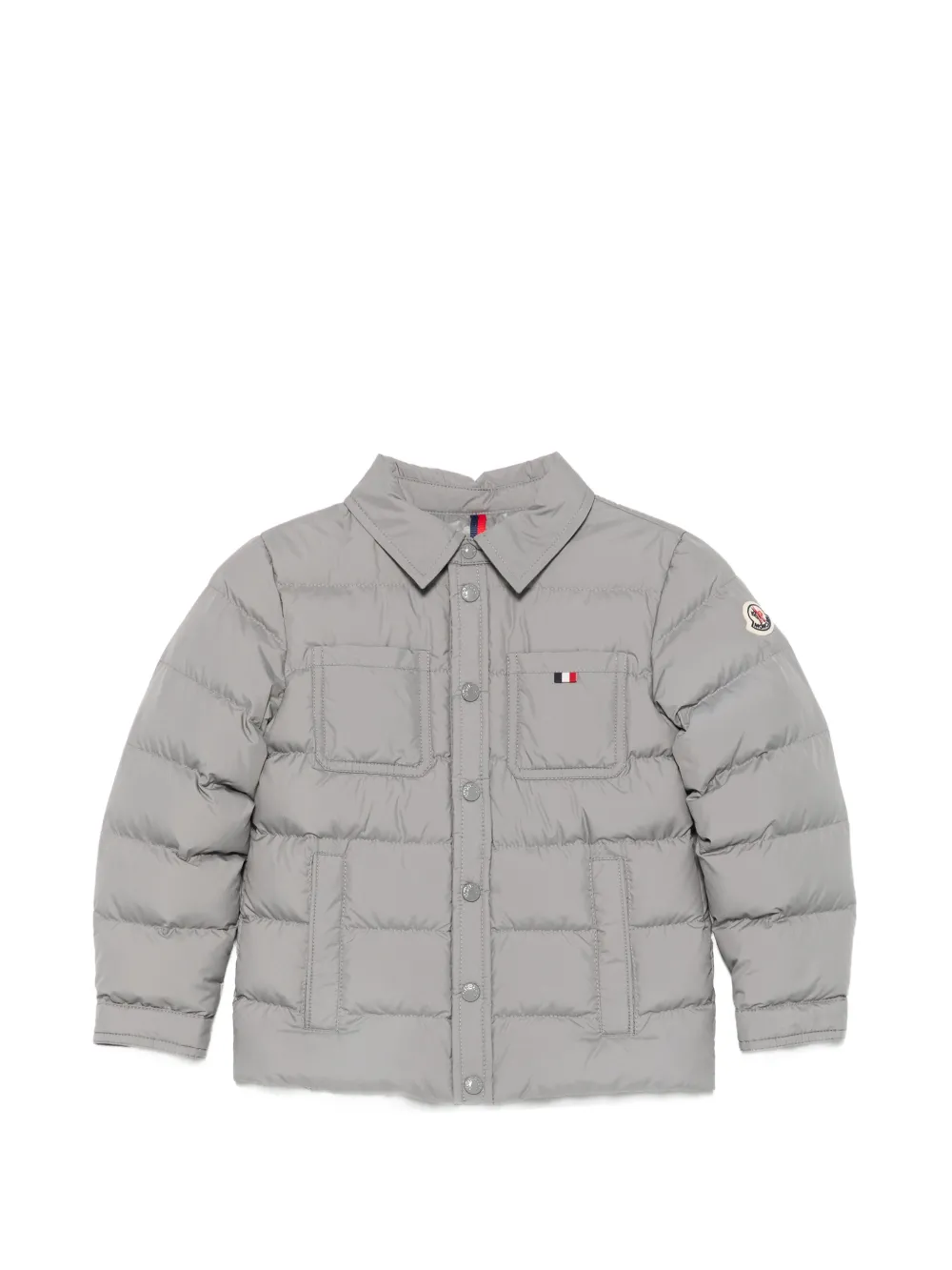 Moncler Enfant Kaelen gewatteerd jack Grijs