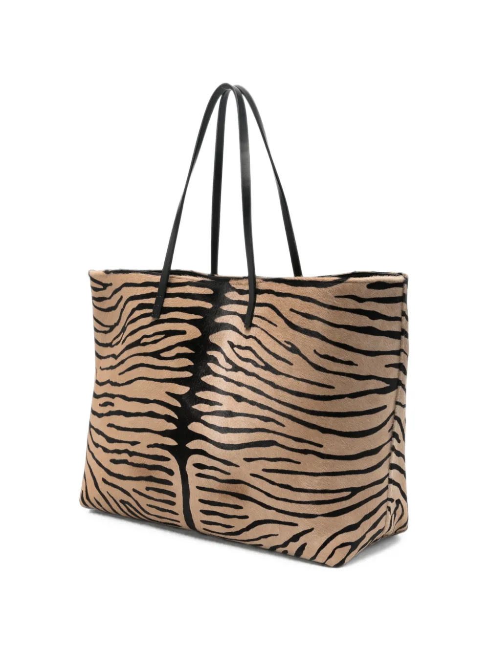 FENDI Schoudertas met tijgerprint Beige