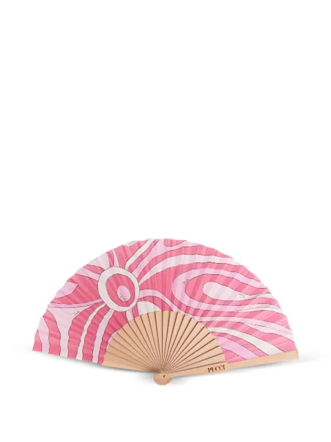 PUCCI printed foldable fan