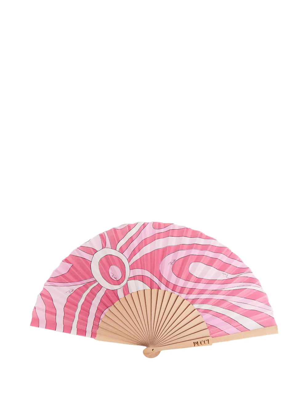 PUCCI Opvouwbare waaier met print Roze