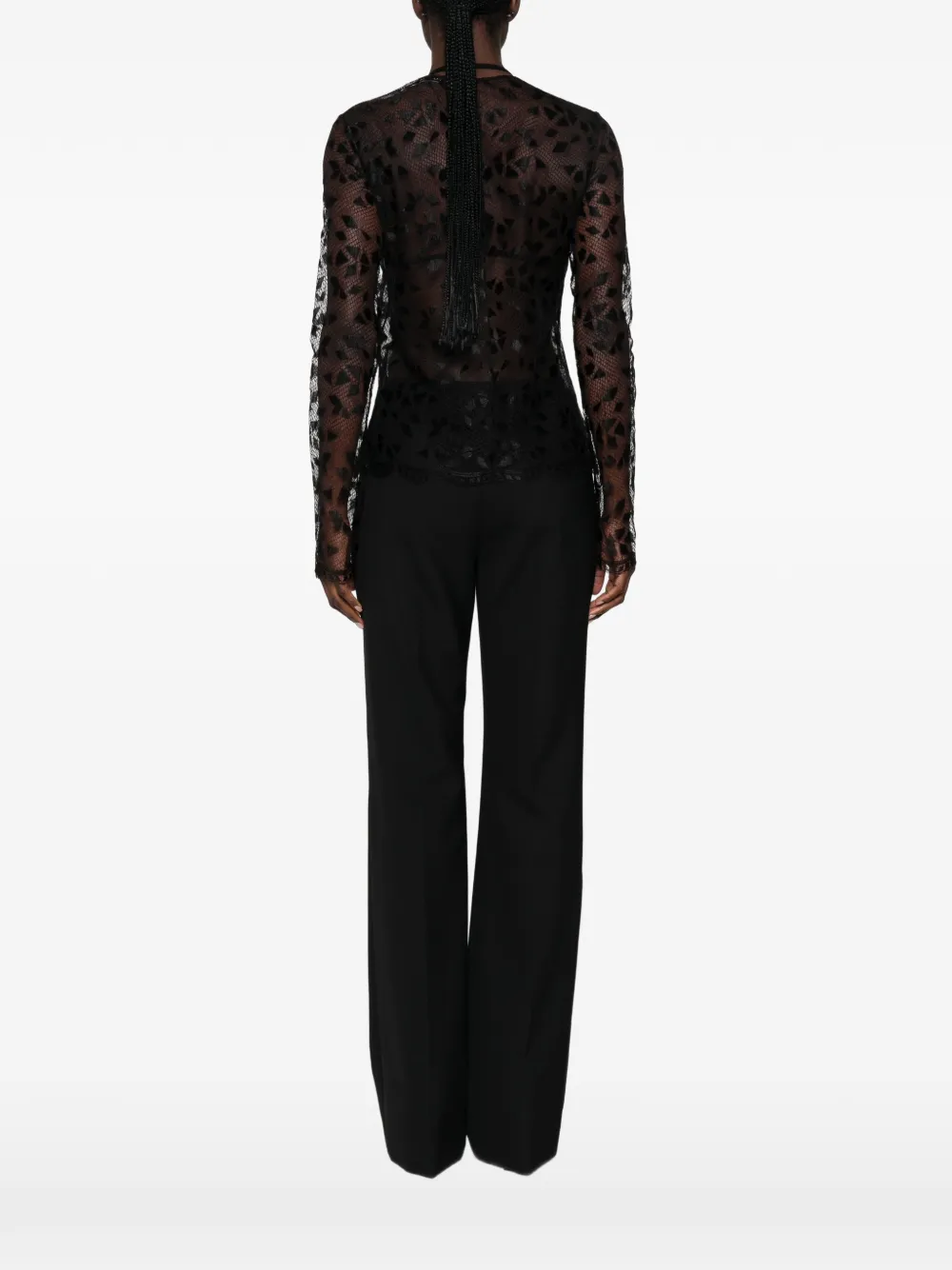 FENDI Top met lange mouwen Zwart