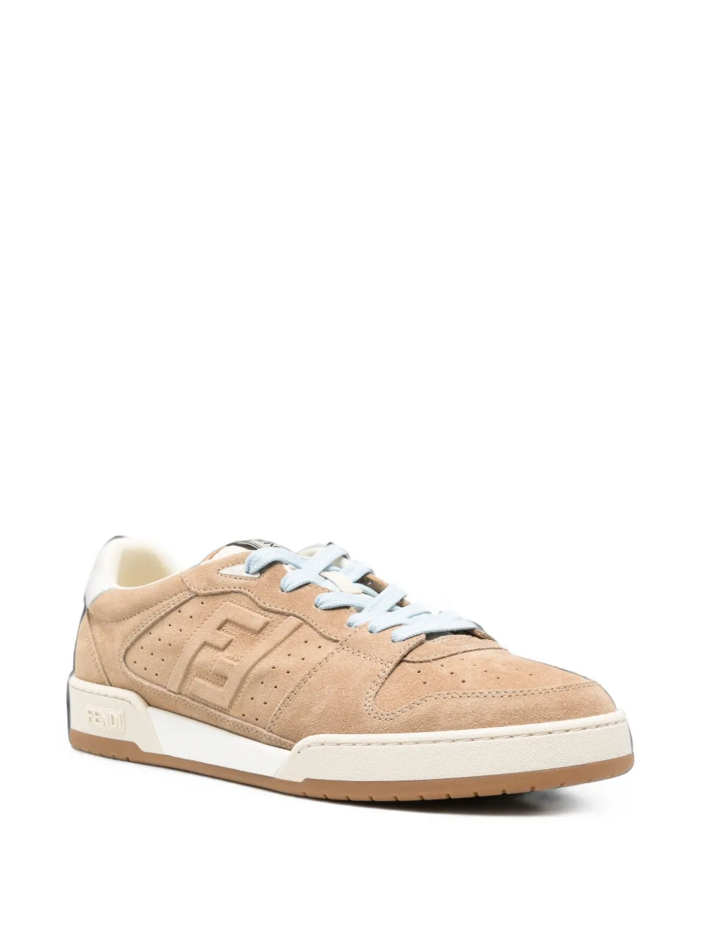 FENDI Match low-top sneakers Beige