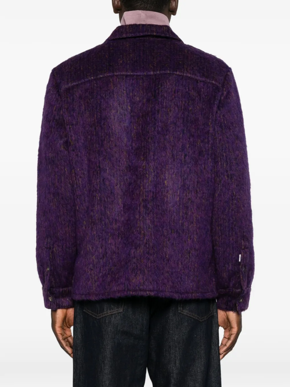 A Kind of Guise Cullu shirtjack met knopen Paars