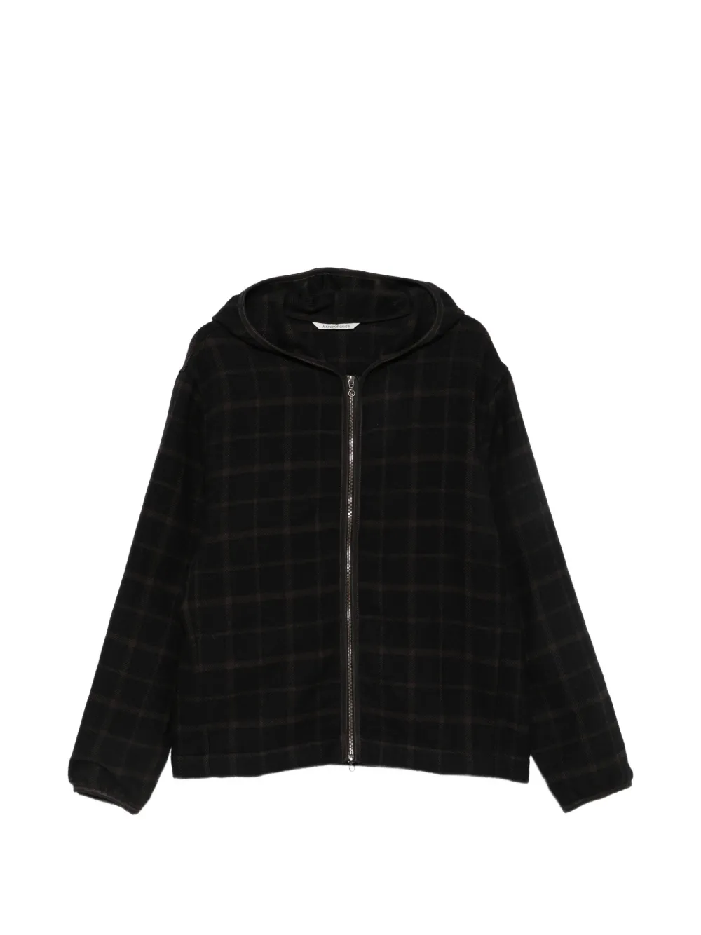 A Kind of Guise Erro check-pattern hoodie - Nero