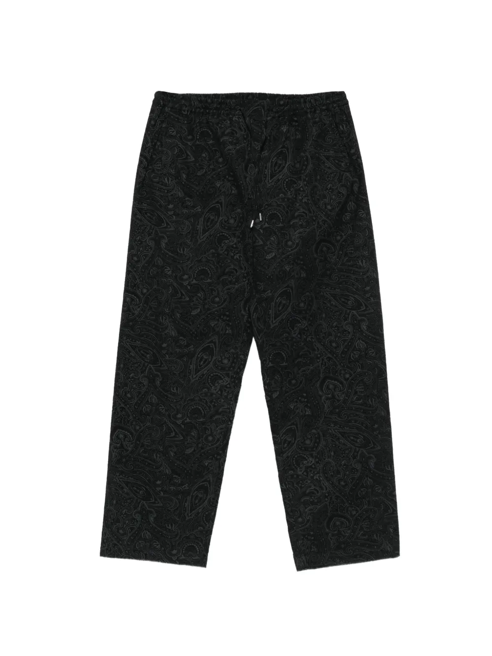 A Kind of Guise Samurai paisley-print trousers - Nero