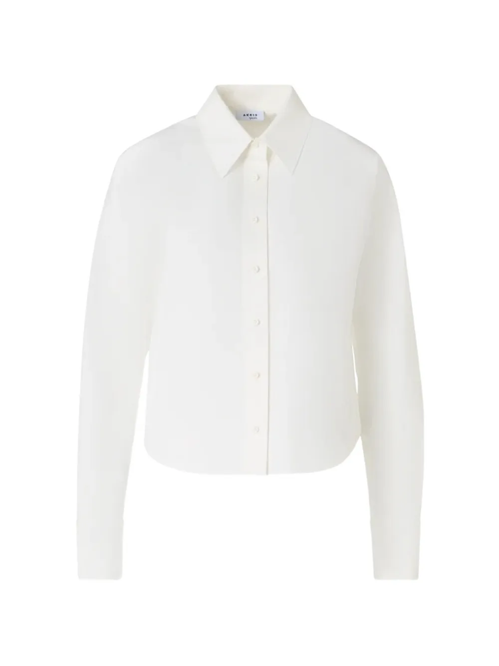 Akris long-sleeve button-up shirt - White