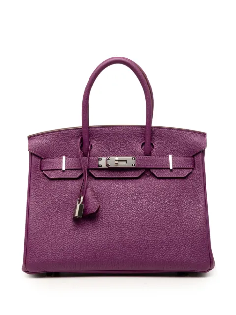 Hermès Pre-Owned 2014 Togo Birkin Retourne 30 handbag