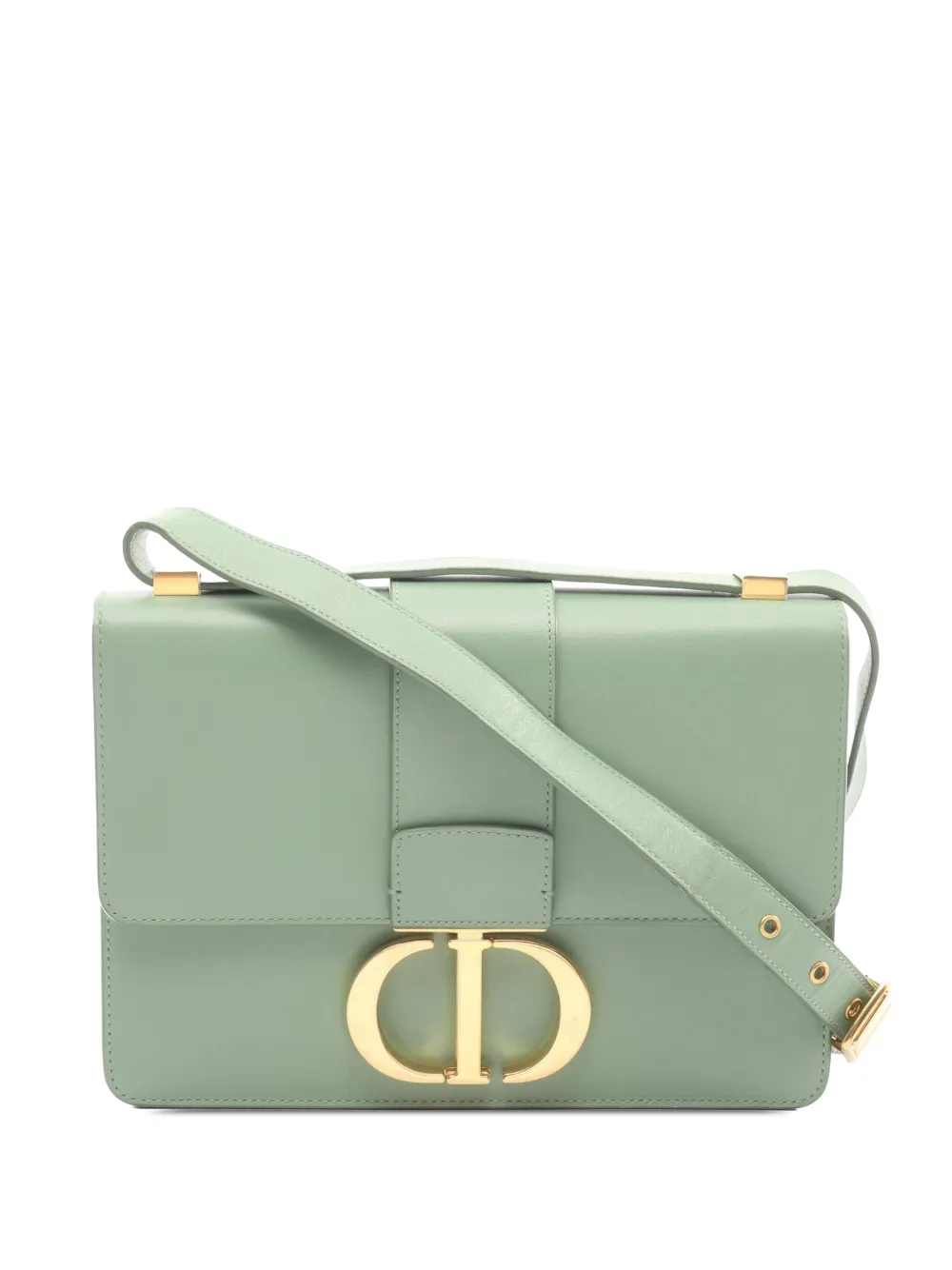 Christian Dior Pre-Owned 2000-2026 30 Montaigne Flap Bag crossbody bag - Verde