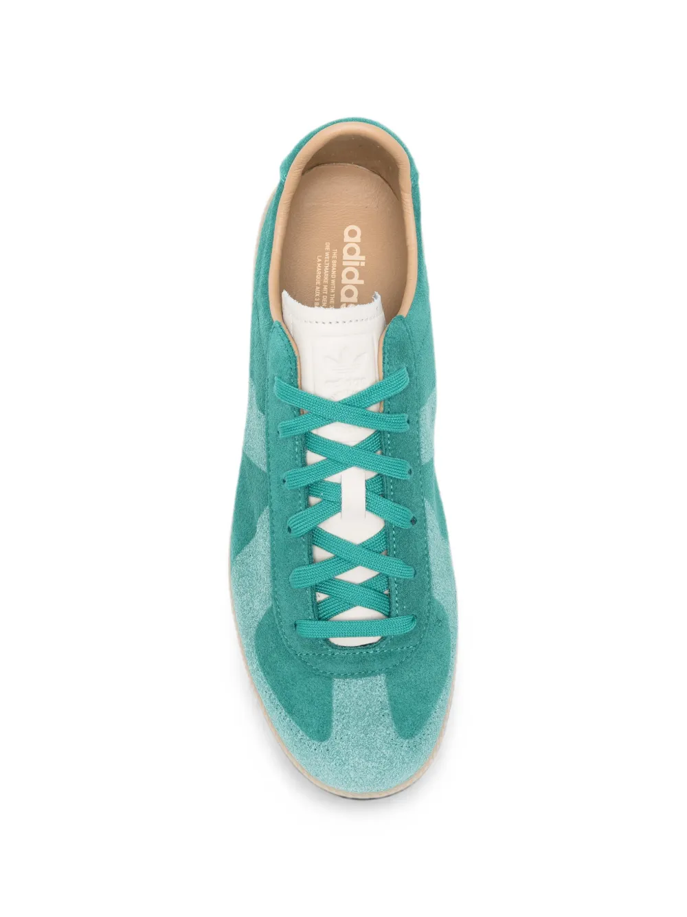 adidas BW Army Decon suede panelled sneakers Groen