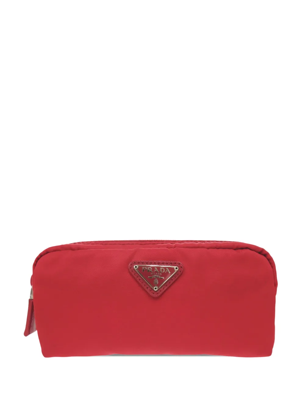 Prada Pre-Owned 2000-2013 Tessuto Cosmetic pouch - Rosso