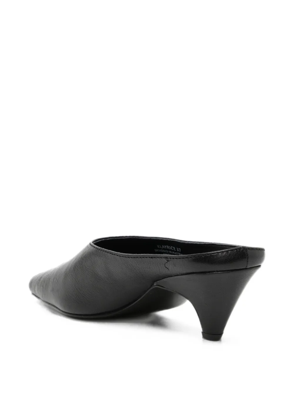 Senso 4.5mm Klayrice mules Zwart