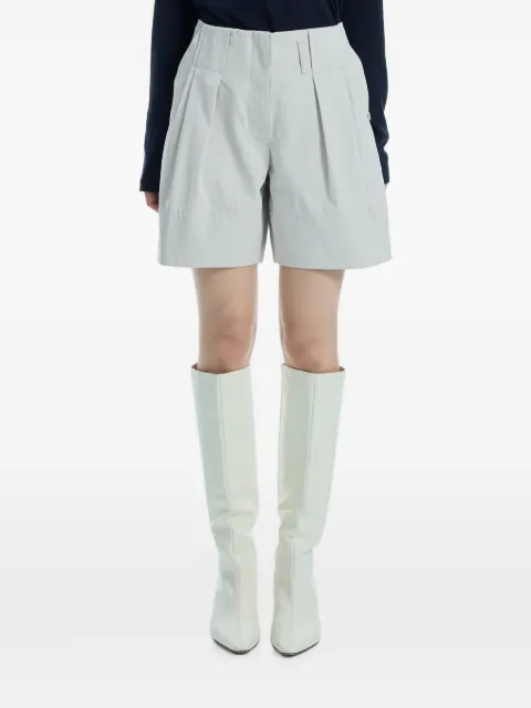 Low Classic tuck-point turn-up shorts