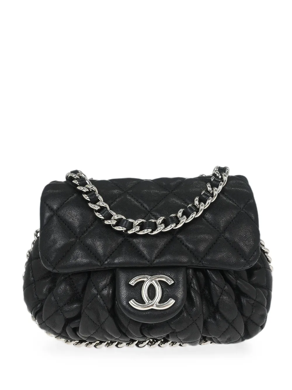 CHANEL Pre-Owned 2011 Chain Around Schultertasche - Schwarz
