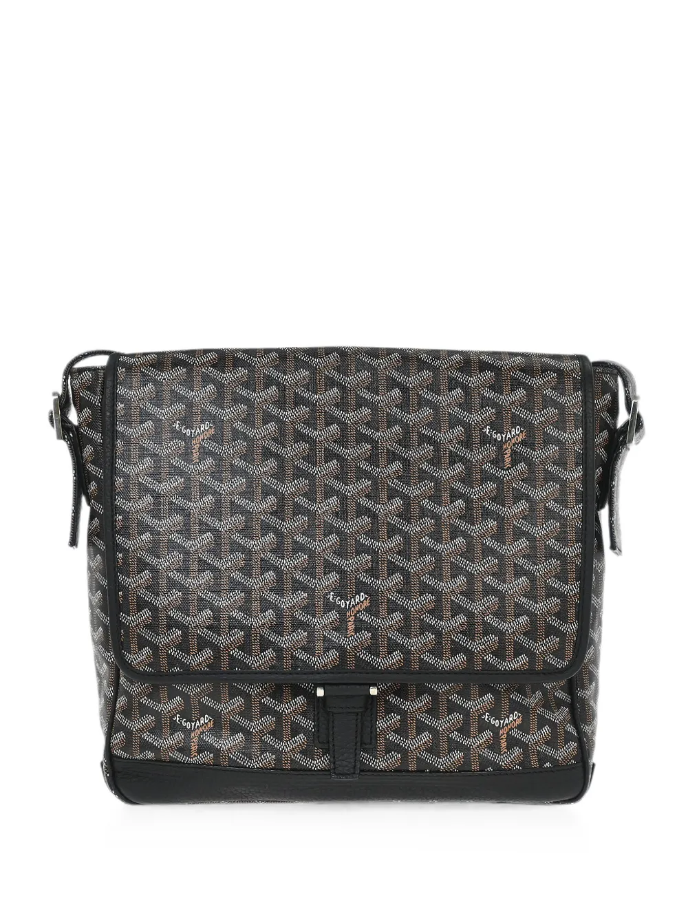 Goyard Pre-Owned MM Goyardine Grand Bleu shoulder bag - Nero
