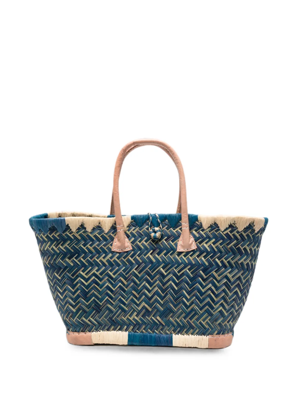 THE NINA STUDIO Clotilde woven tote bag