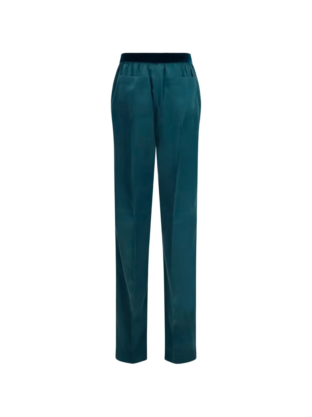 TOM FORD Peach-Feel zijden satijnen pyjamabroek Blauw