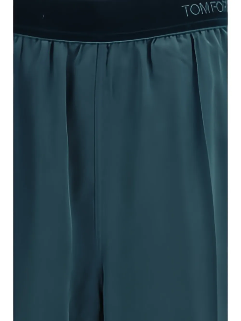 TOM FORD Peach-Feel zijden satijnen pyjamabroek Blauw