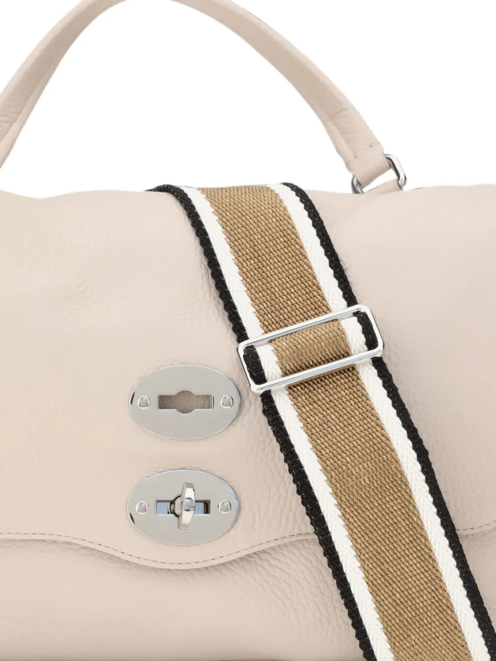 Zanellato Postina Daily leren shopper Beige