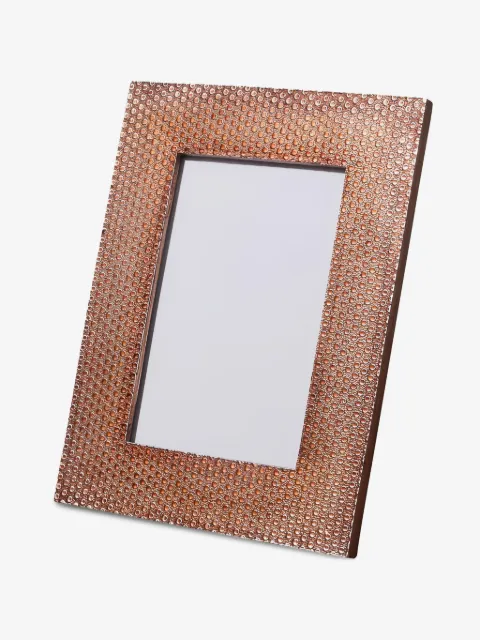 CU I SEEYOU hammered-effect picture frame