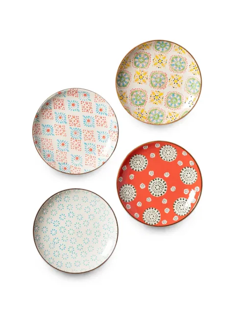 CU I SEEYOU patterned ceramic plates