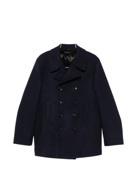 TOM FORD double-breasted peacoat