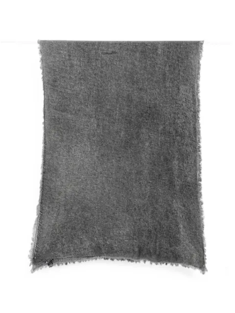 Avant Toi frayed-edge scarf