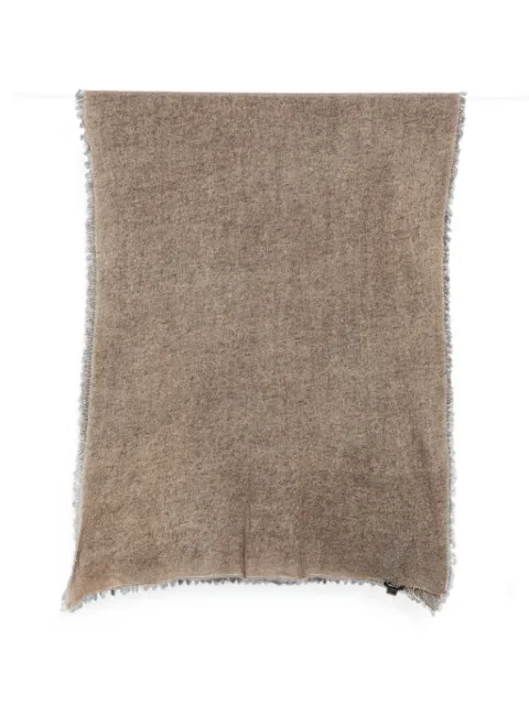 Avant Toi frayed cashmere scarf